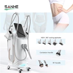 Stroj za mršavljenje s dvije ručke za kriolipolizu i zamrzavanje masti